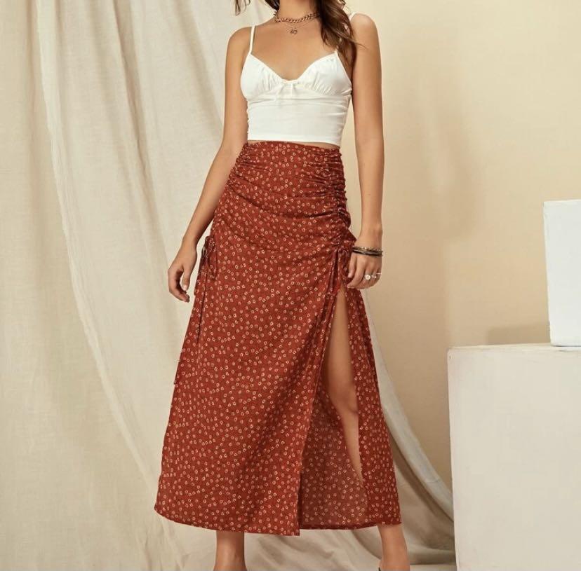 womens maxi skirts with slits