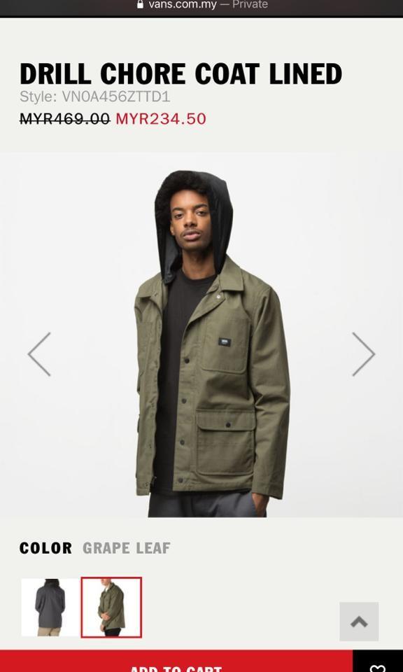 Drill chore coat sales lined