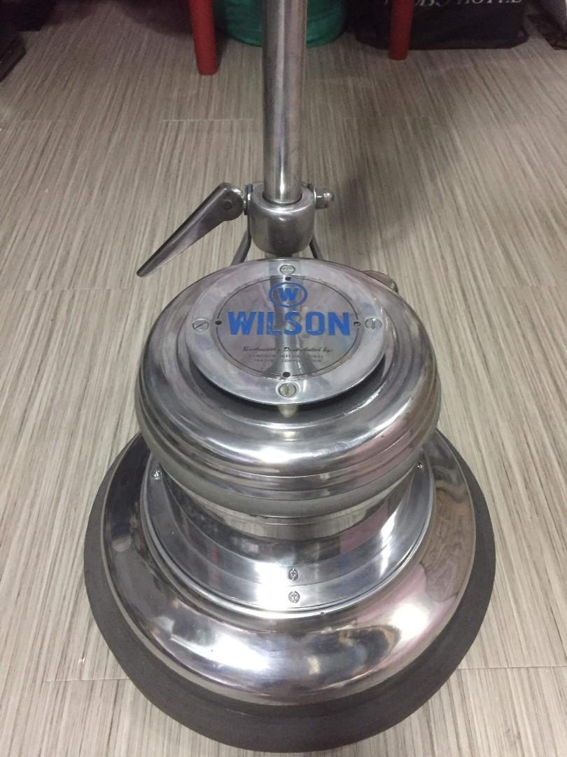 FLOOR POLISHER WILSON 330, Furniture & Home Living, Cleaning & Homecare