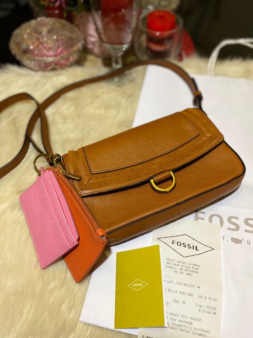 Fossil Millie Mini Bag, Women's Fashion, Bags & Wallets, Cross