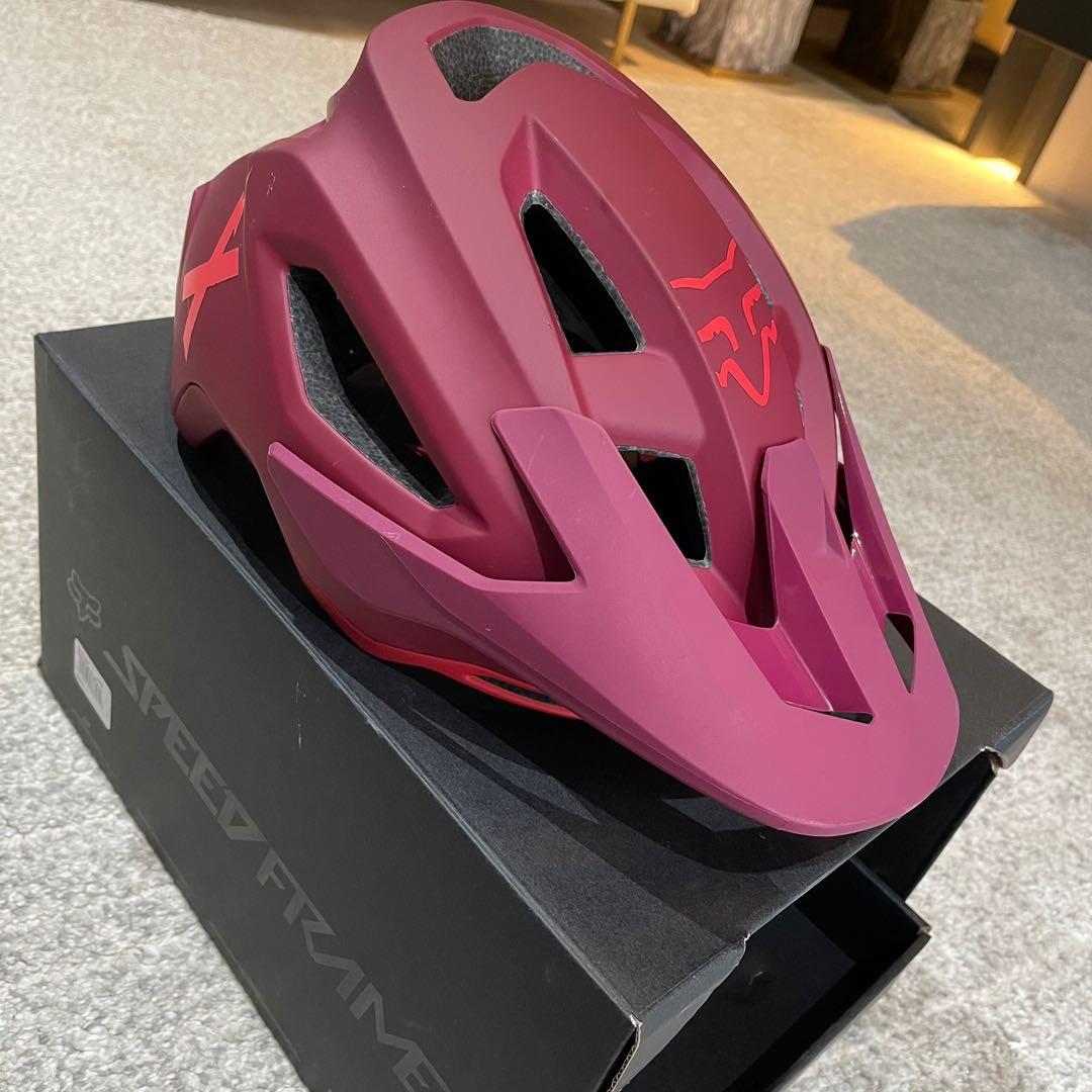 FOX Speedframe Helmet Chili