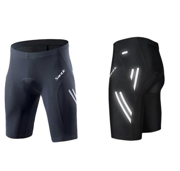 FREE🚚]Santic Cycling Shorts Coolmax 4D Pad Shockproof Men MTB