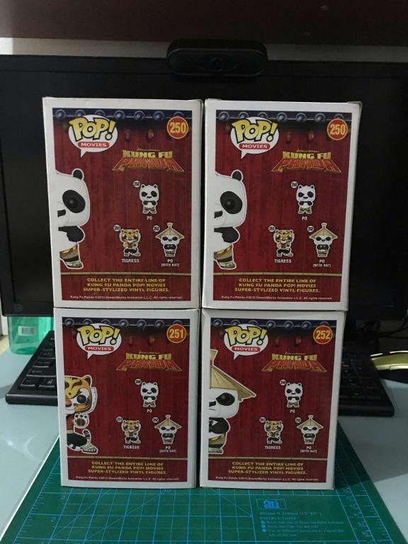 Funko Kung Fu Panda Set (Category: Designer & Blind Box Toys) located in Quezon City. Submitted by playboxcollection (Listing ID 1090599678, Image 2). Description: 📌 Set of 4 📌 Box Condition: 8/10 minor creases and some stains (please see attached photos) 📌 Fixed Price ⛔ Attention to our beloved customers and followers this is for your awareness. We don't have other online shops. We don't have Facebook, Shopee, nor Lazada. Transaction beyond t