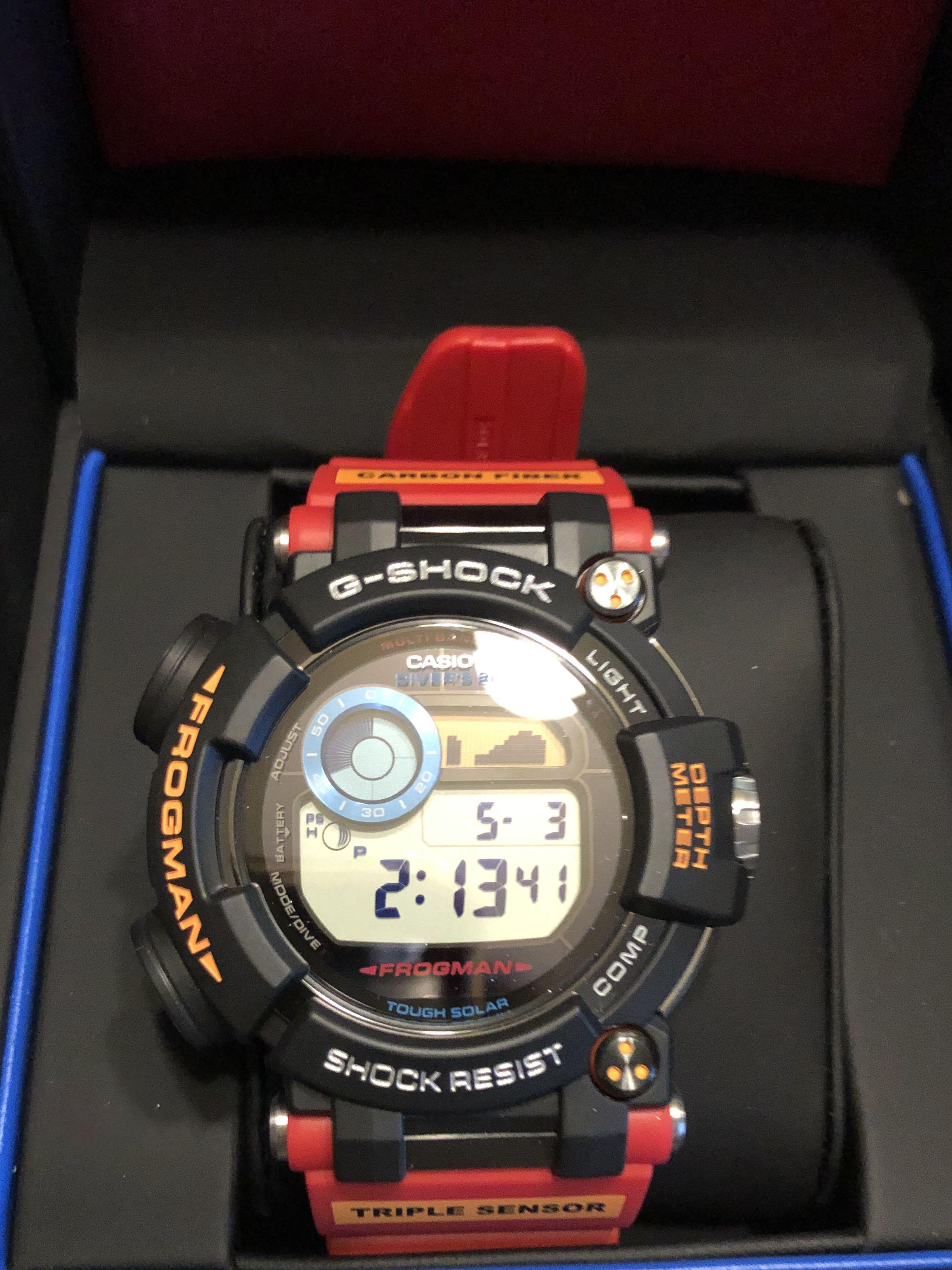 G-Shock Frogman GWf-D1000ARR 南極調查六代蛙人, 名牌, 手錶- Carousell