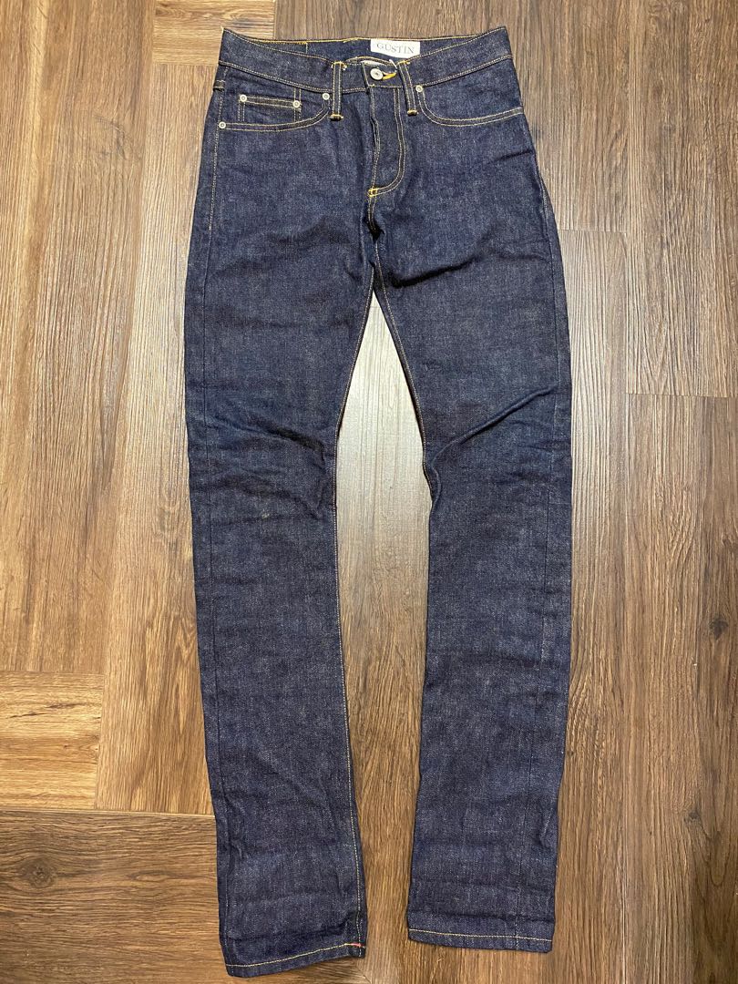 Gustin 211 Zimbabwe Loomstate Selvedge Denim Men s Fashion