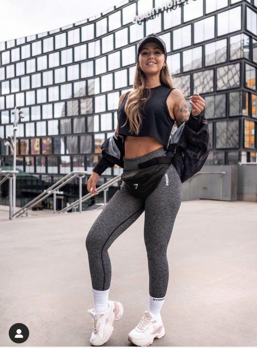 Gymshark Adapt Camo Seamless Leggings - Black - Small, Women's Fashion,  Activewear on Carousell