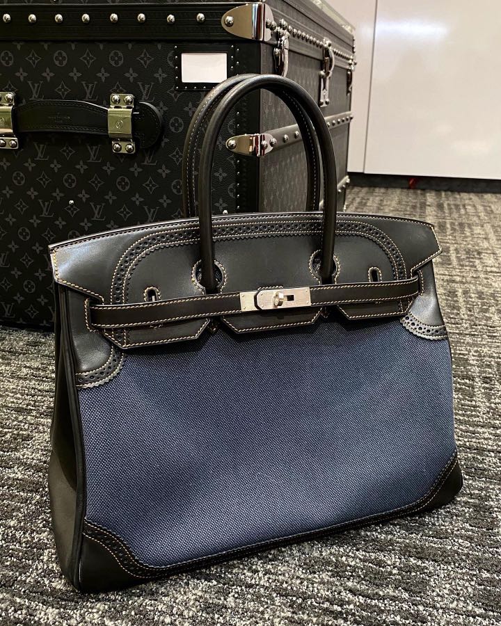 Hermes ghillies birkin 35 Luxury Bags Wallets on Carousell