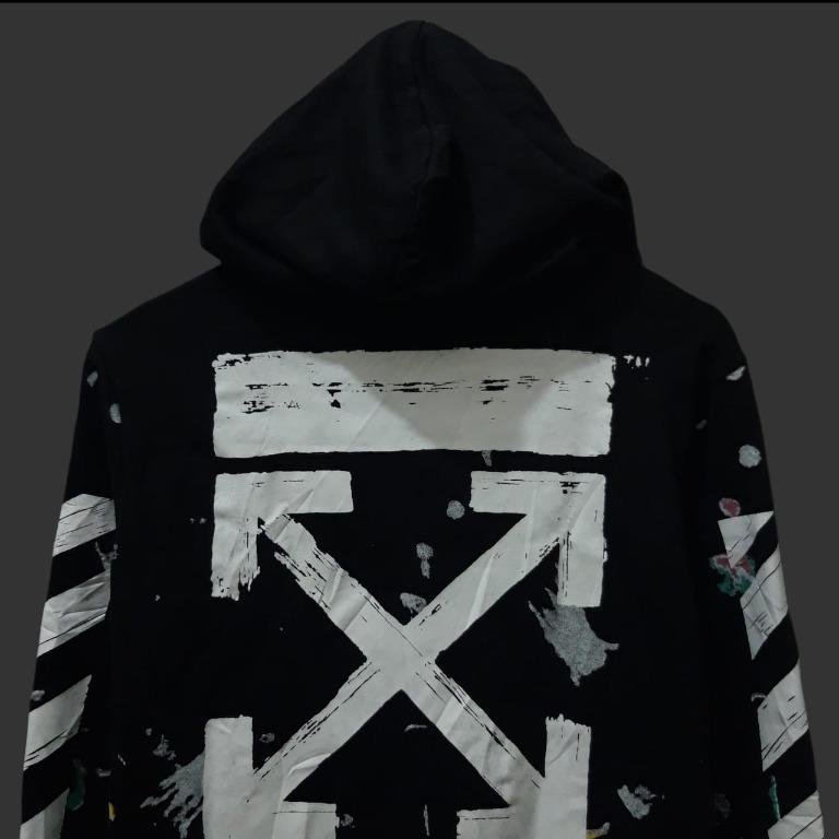 Off white sales hoodie harga