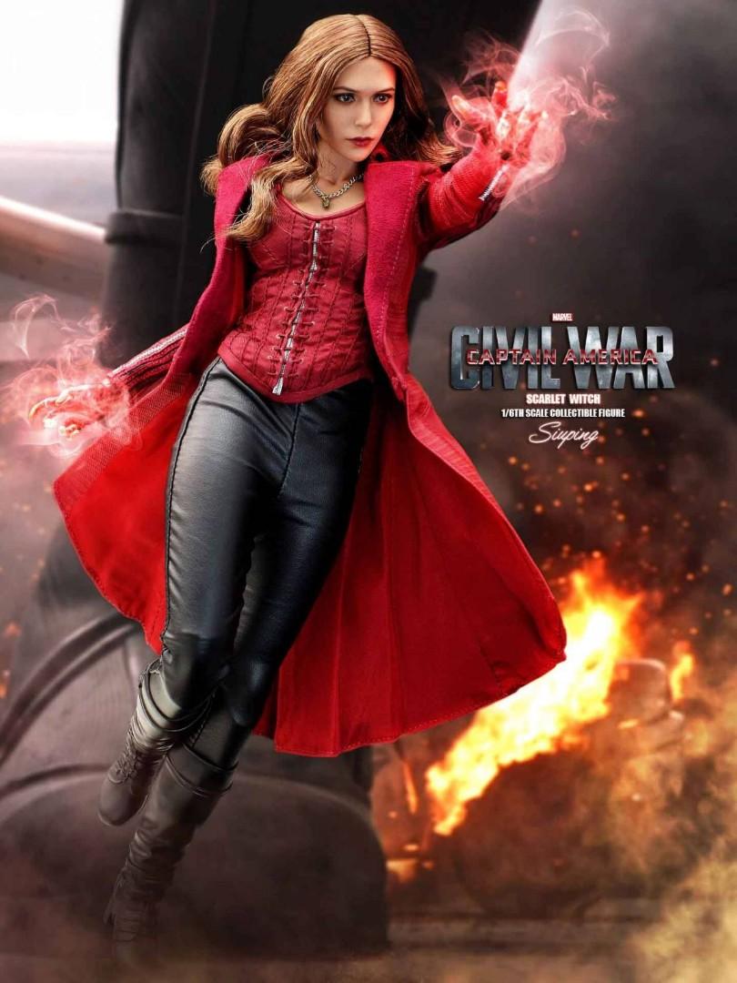 Hot toys scarlet outlet witch civil war