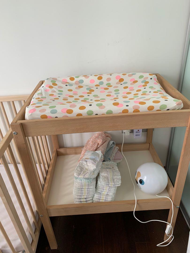 IKEA baby changing table, Babies Kids, Nursing Feeding, Baby