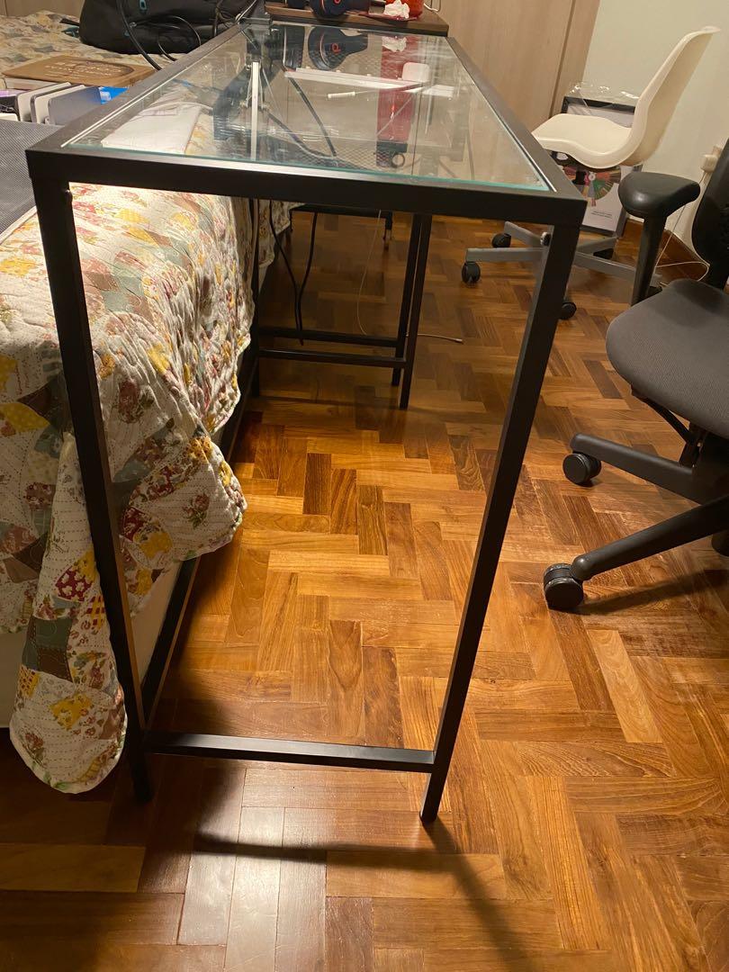 IKEA Vittsjo laptop table, Furniture & Home Living, Furniture, Tables