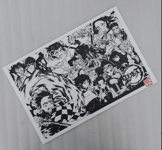 Demon Slayer: Kimetsu no Yaiba: Sticker Zenitsu & Inosuke Oni Taiji Ver.