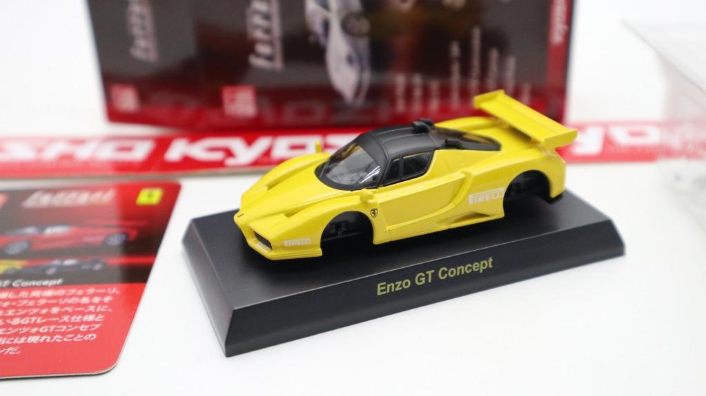 Kyosho 1/64 Ferrari ENZO GT Concept Yellow GT Race, 興趣及遊戲