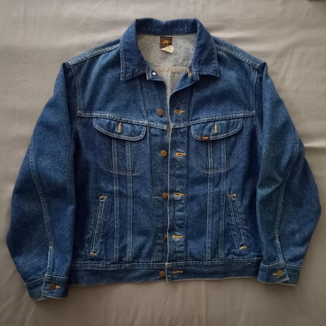 Lee Riders Denim Jacket, Fesyen Pria 