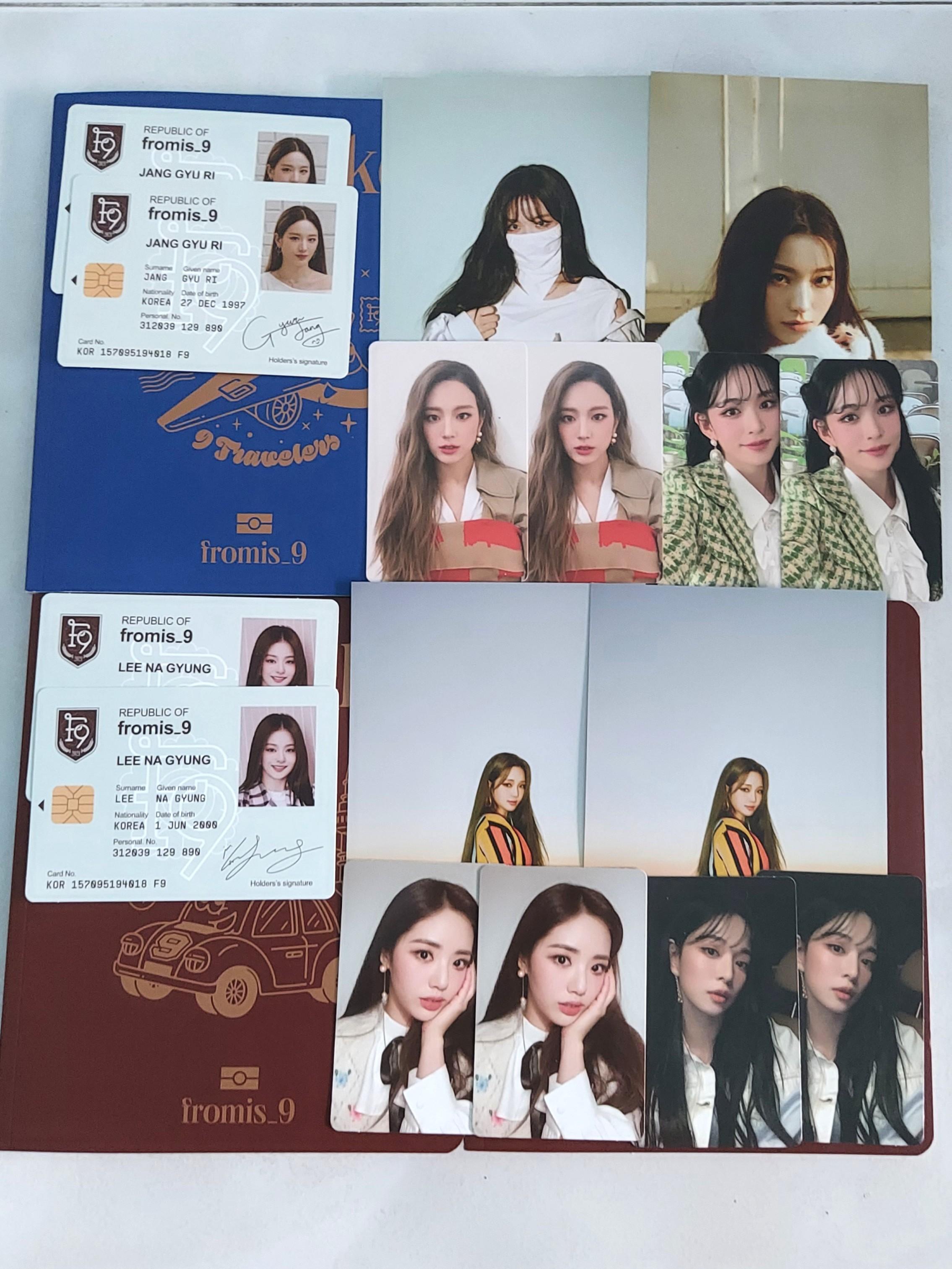 Lf Wtt Wts Fromis 9 9 Way Ticket Album Inserts Photocards Hobbies Toys Memorabilia Collectibles K Wave On Carousell