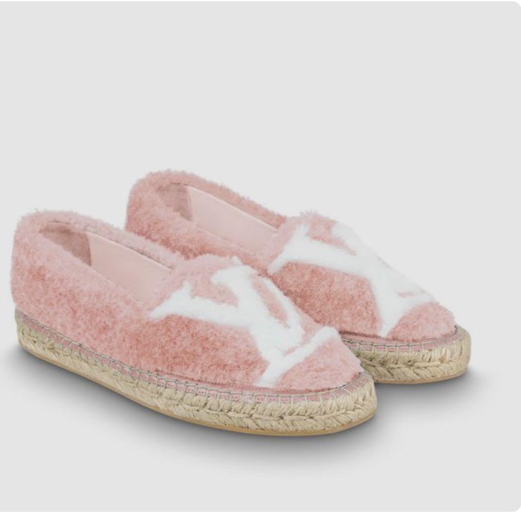 Espadrille Seashore Louis Vuitton en coloris Rose