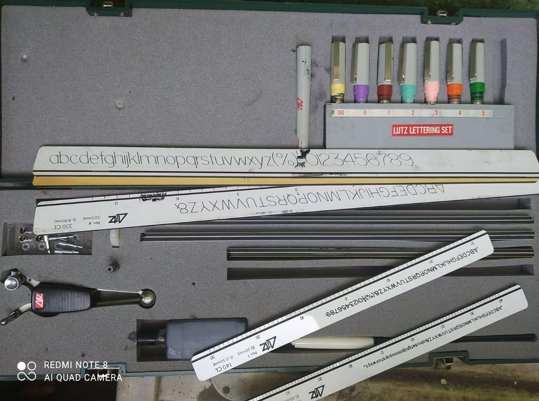Lutz Lettering Set, Hobbies & Toys, Stationary & Craft, Craft Supplies ...