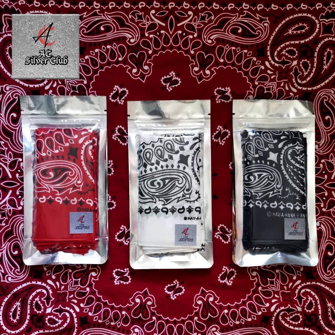 Made in USA bandana paisley 腰果花 頭巾 Supreme clot hav a hank 寵物用 BTS