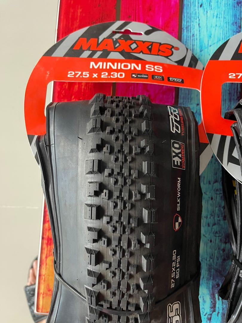 Maxxis Minion DHF 2.5 Maxxis Minion SS 2.3 Sports Equipment Bicycles Parts Parts Accessories on Carousell