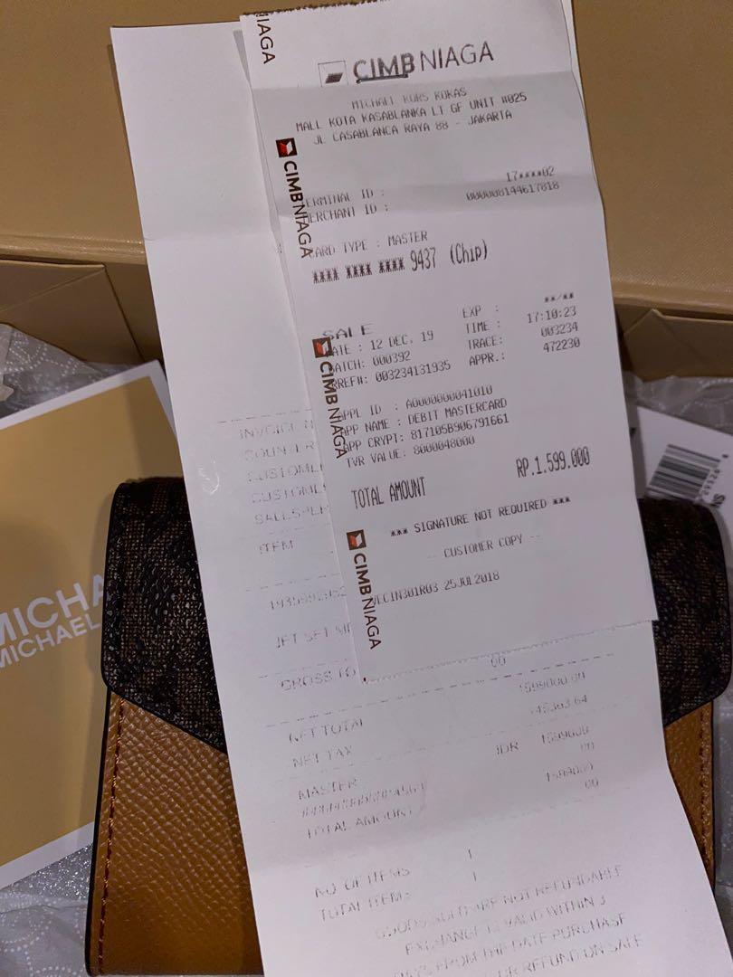 Michael Kors Wallet Fesyen Wanita Tas Dompet di Carousell