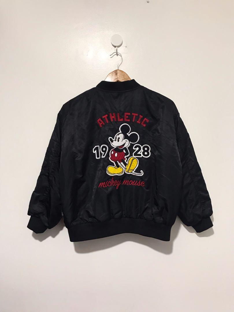 mickey mouse bomber jacket