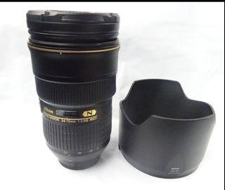 Nikon 24-70mm 2.8G N Lens