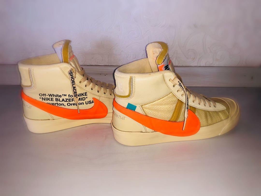 off white nike blazer hallows eve