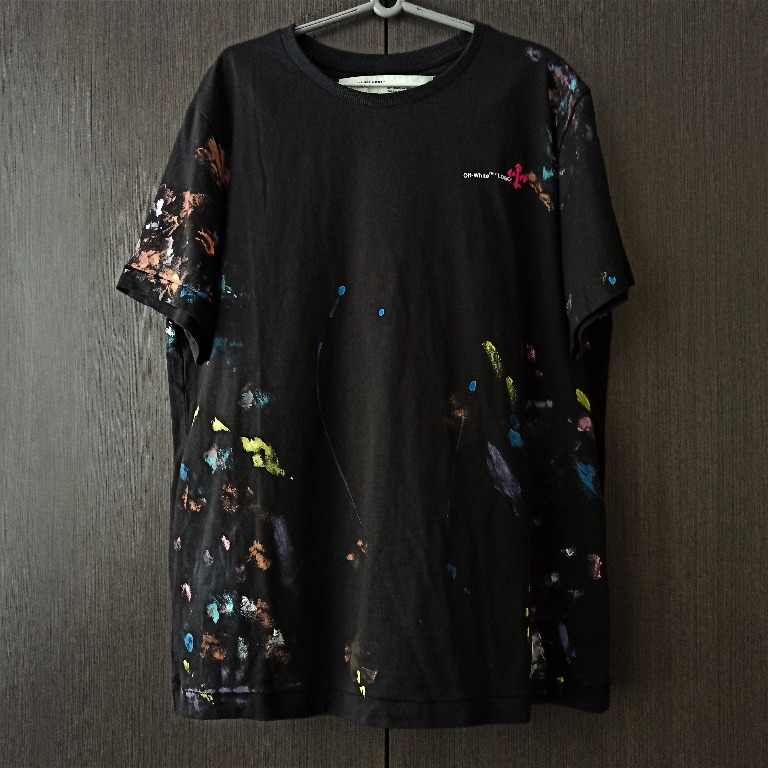 Off white empty gallery t shirt top