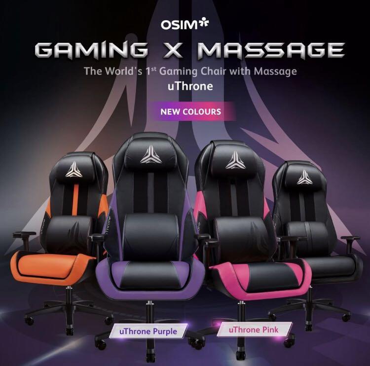 Osim gaming chair Health Nutrition Massage Devices on Carousell