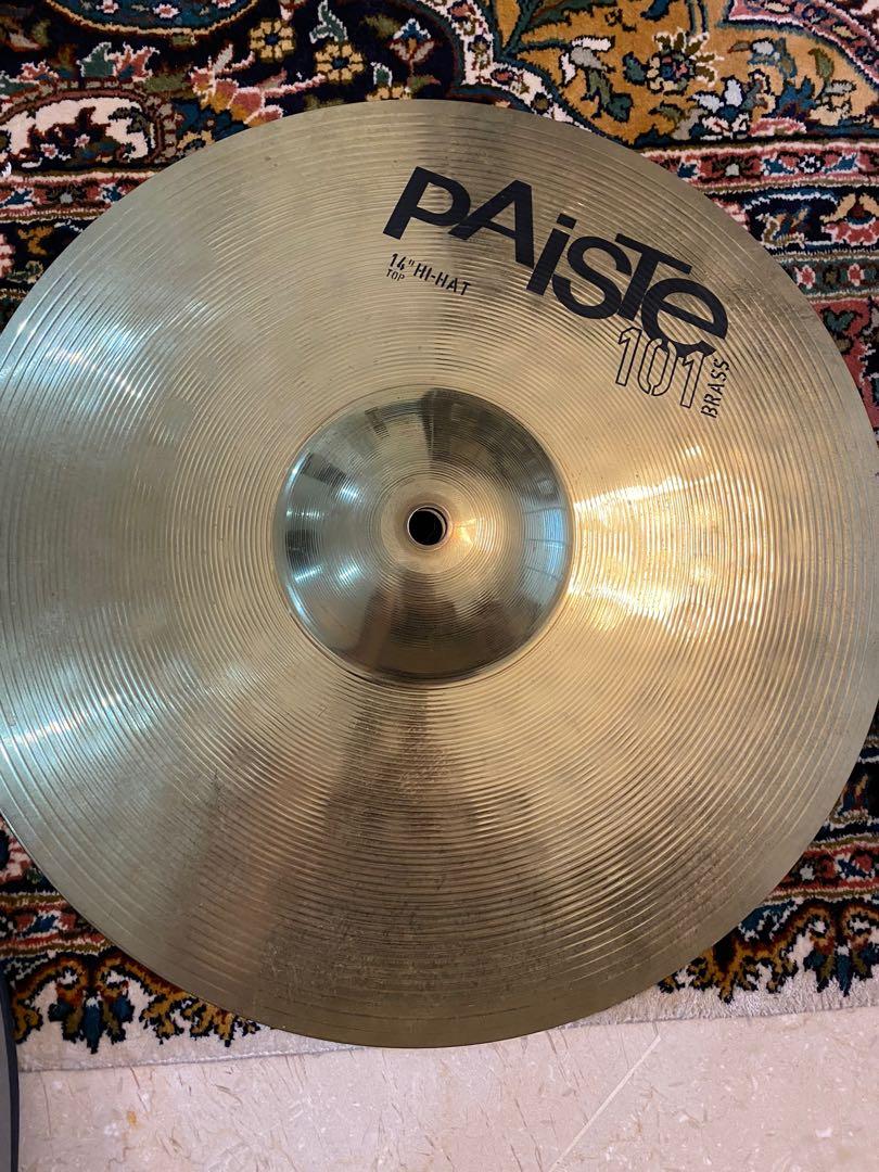 Paiste 101 high hats (14 inch), Hobbies & Toys, Music & Media, Musical