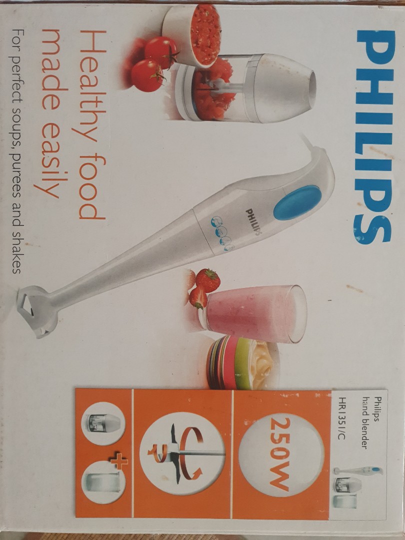 Philips hand blender HR1351/C, TV & Home Appliances, Kitchen Appliances