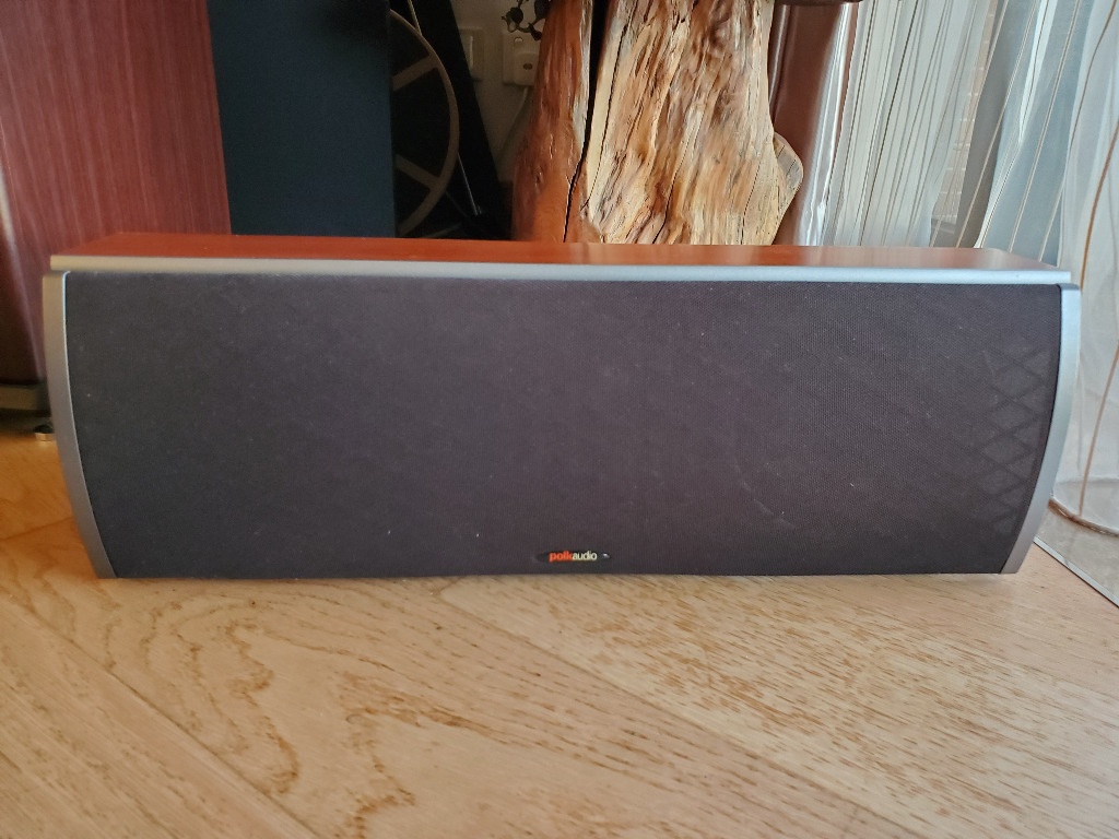 Polk Audio CSi3 Center channel speaker (Cherry finish) 中置喇叭, 音響器材, Soundbar、揚聲器、藍牙喇叭、耳擴 Carousell