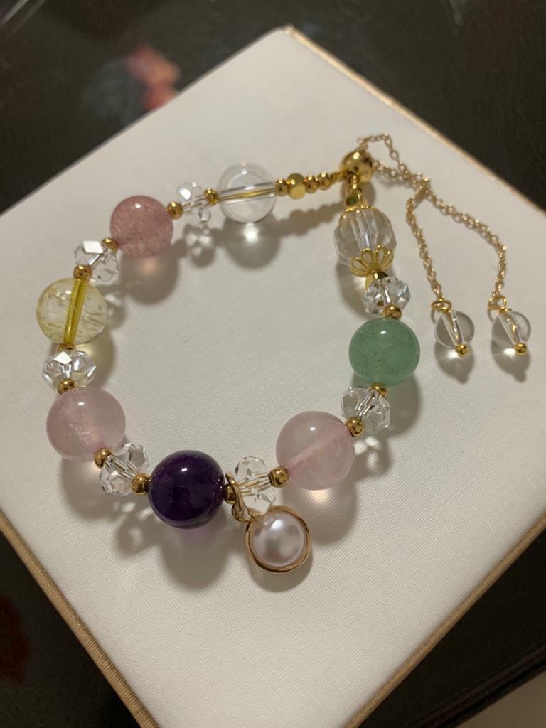 Real Crystal bracelets price is negotiable Women s Fashion