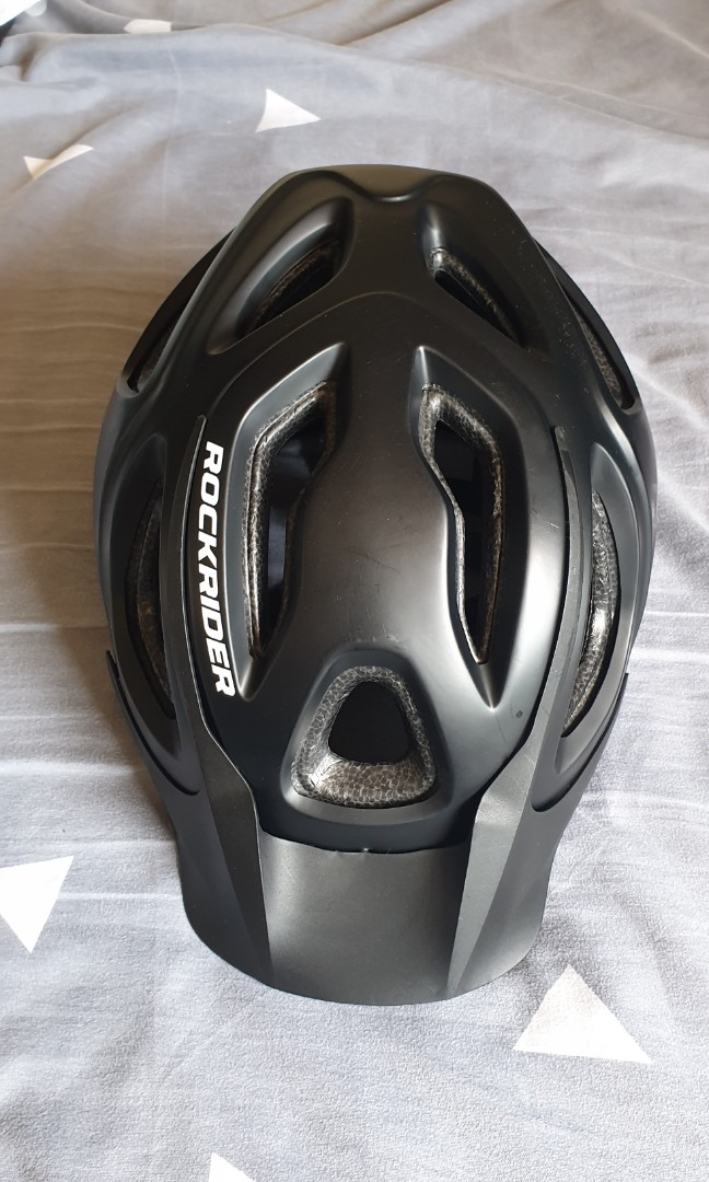 Rockrider helmet ST 100 BLACK, Sports 