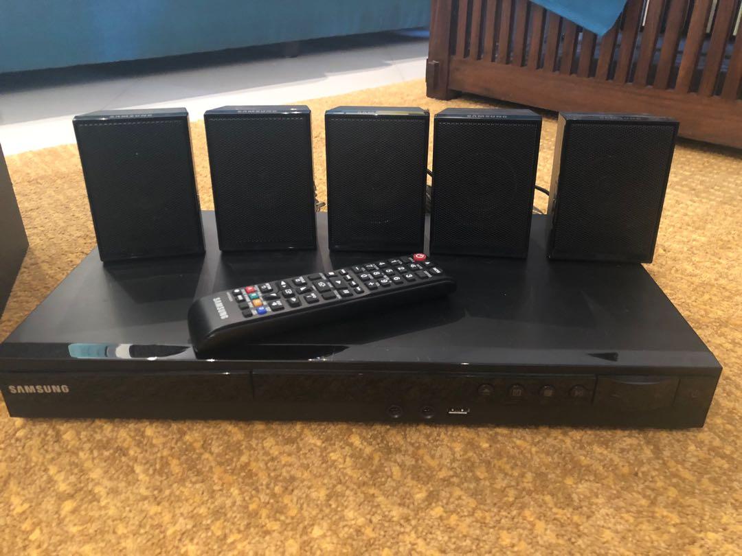 Samsung Home Entertainment System HTE330K, Audio, Soundbars, Speakers