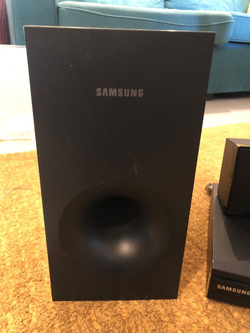 Samsung Home Entertainment System HTE330K, Audio, Soundbars, Speakers