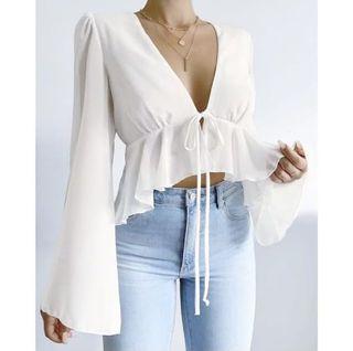 Savana Beachwear Annalie White Top