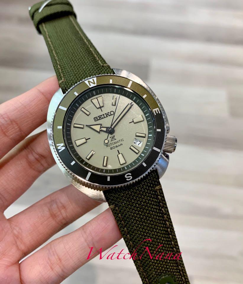 Seiko Prospex Tortoise Land SRPG13K1 Green Auto, Men's Fashion, Watches \u0026  Accessories, Watches on Carousell