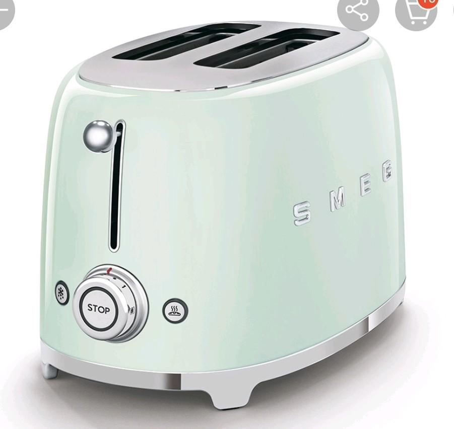 SMEG toaster TSF01 (pastel green), TV & Home Appliances, Kitchen
