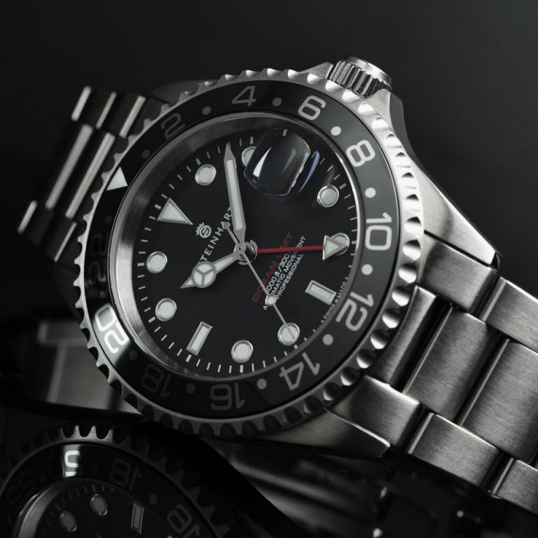 Ocean 1 gmt black ceramic top