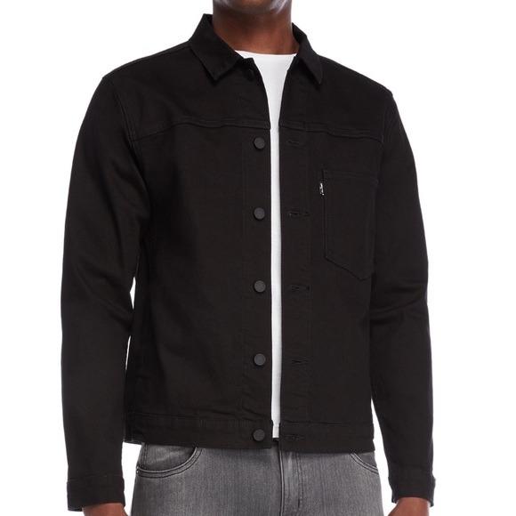 Levi's line 8 jacket black hot sale