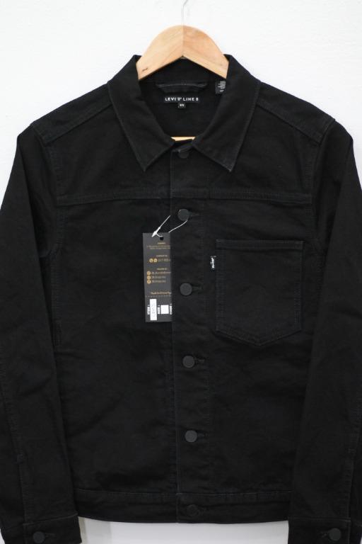 Levi's line 8 jacket hot sale black
