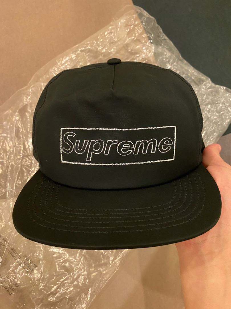 Supreme KAWS CHALK logo 5 panel, Men's Fashion, Watches