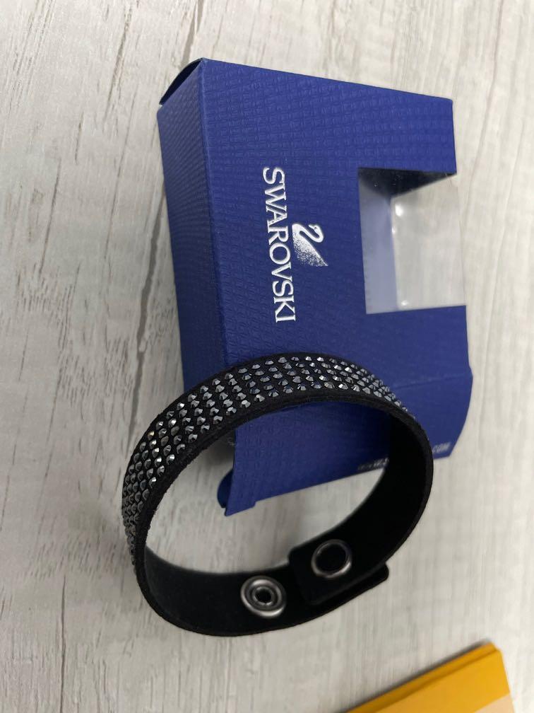 Swarovski jet hem bracelet discount