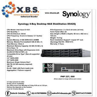 Synology 12-Bay 2U NAS RackStation RS3621RPxs