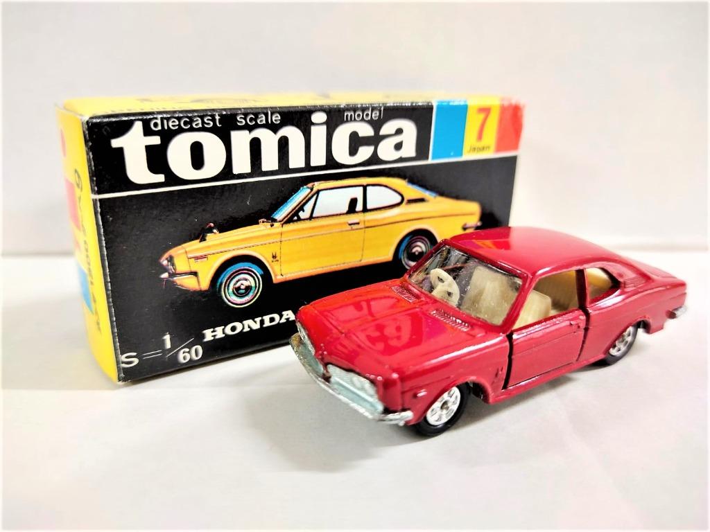 Tomy Tomica 黑箱7 -1-7 1E轆HONDA 1300 COUPE 9 ( 日本制) 入手難易度