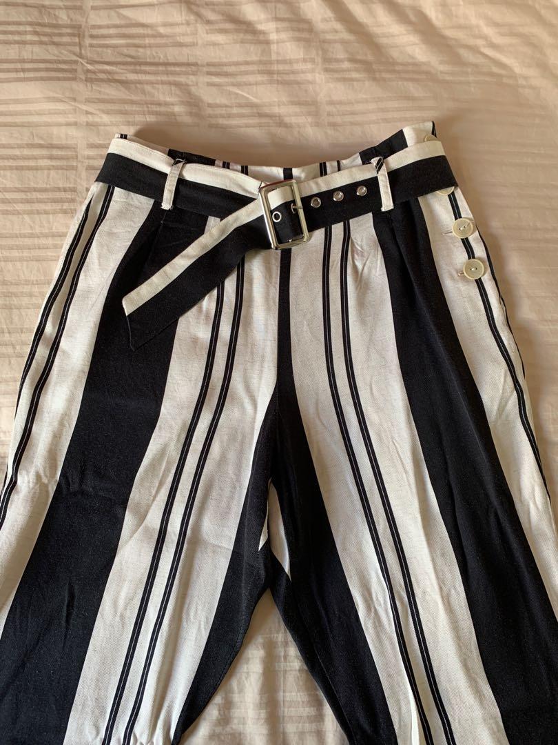 Topshop discount linen trousers