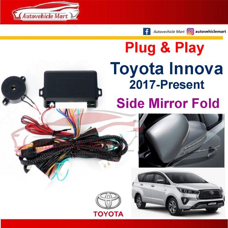 Toyota Innova 2017 present (Plug and Play) Side Mirror Auto Fold