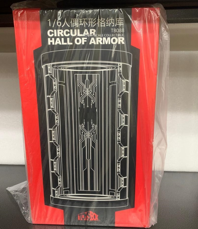 1/6 ToysBox Hall of Armor Iron man & Spiderman, Hobbies & Toys