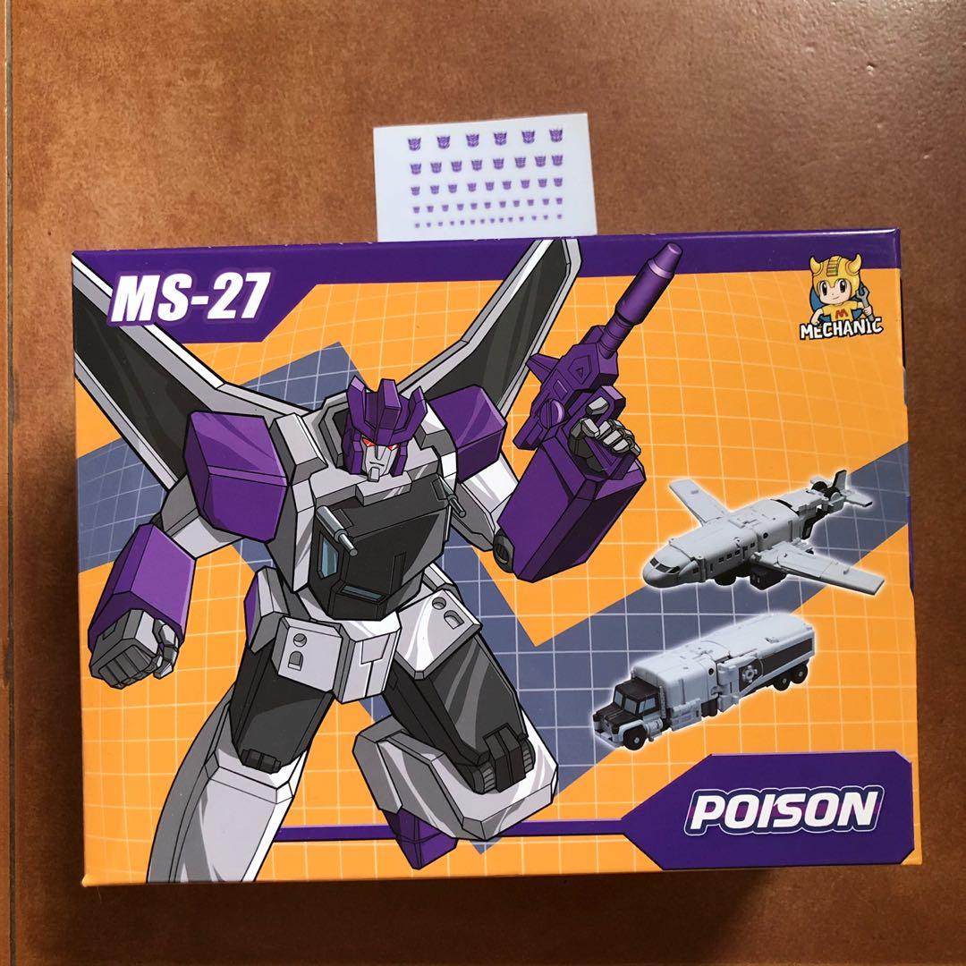 Transformers Mech Fans Toys MechFansToys MFT MS27 MS27 Poison (aka